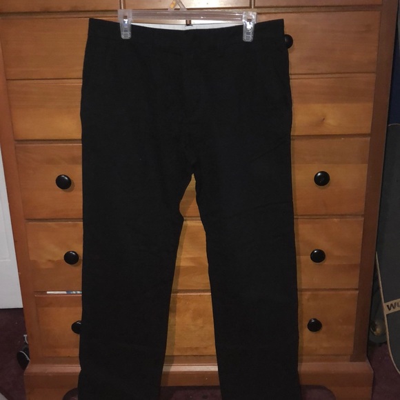 old navy black chinos